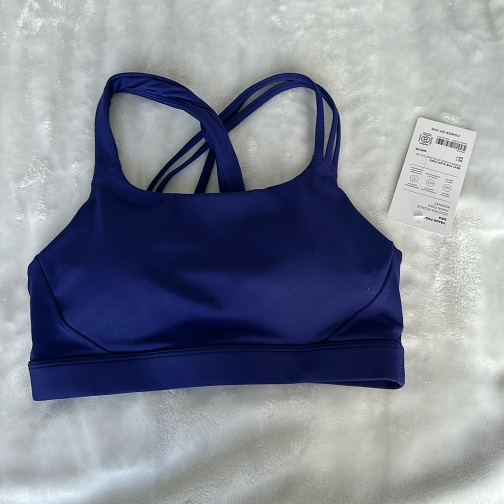 Athleta sports train free bra new, size Small D-DD cup